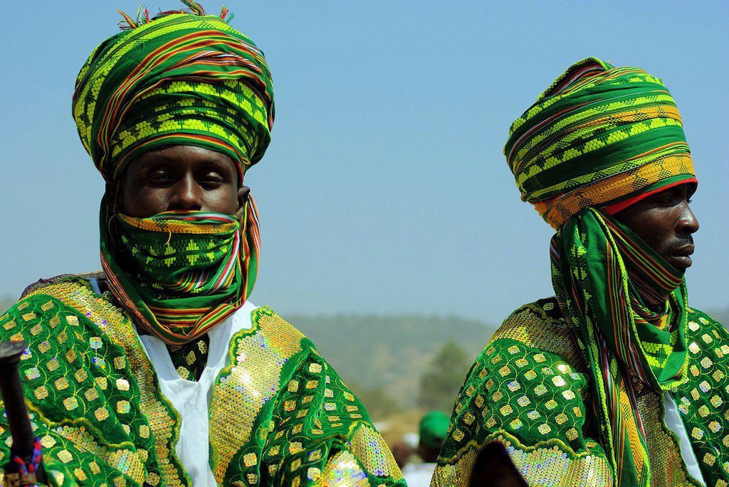 Nigériai törzsi viselet