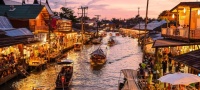 Thaiföld - Amphawa Úszó Piac